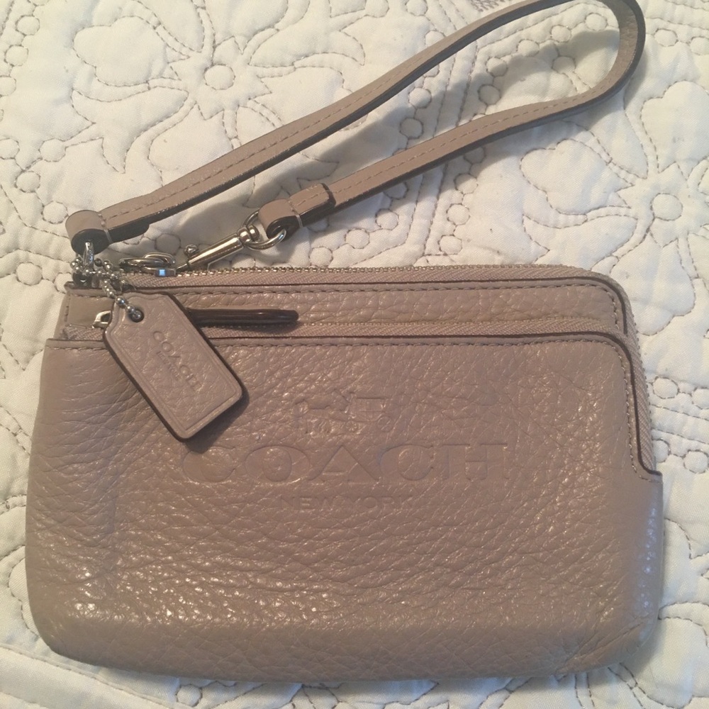 Coach small wristlet